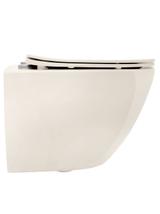 Misa WC podwieszana REA Carlo Mini Rimless Ecru