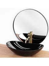 Umywalka Ceramiczna Nablatowa Royal 60 Black