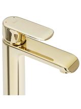 Βρύση νιπτήρα REA BLOOM Gold High