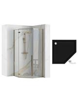 Kabina Prysznicowa Rea DIAMOND 90x90 GOLD