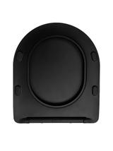 DESKA SEDESOWA WC CARLO FLAT UF BLACK MATT