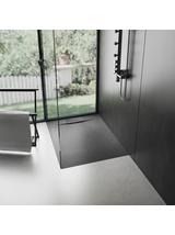 Brodzik prysznicowy Bazalt Black 90x90