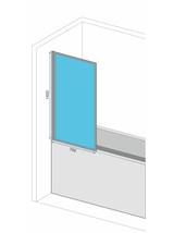 Parawan nawannowy Rea Lagos-1 Fix Stały 70 Black