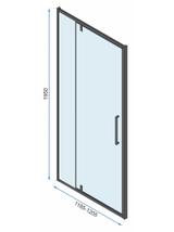 Drzwi Prysznicowe Uchylne Rapid Swing 120