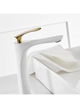 Βρύση υψηλής λεκάνης REA ORBIT White Gold