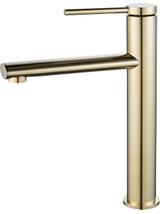 Βρύση νιπτήρα REA OVAL, Gold High