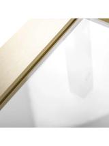 Drzwi Prysznicowe Przesuwne REA Rapid Slide 150 Złote Szczotkowane