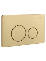 Cadru WC încastrat Rea cu buton I Brush Gold