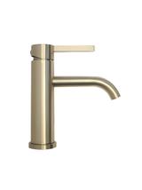 Bateria Umywalkowa Rea Foster Złoty Szczotkowany Niska