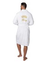 Ανδρικό μπουρνούζι King White size S/M