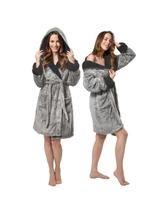 Szlafrok damski Huggy Melanż/Grey S/M