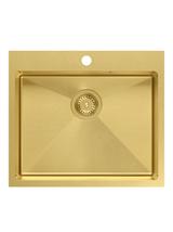 Zlewozmywak stalowy RUSSEL 110 Złoty