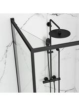 Kabina prysznicowa Rea Space In Black 90x90