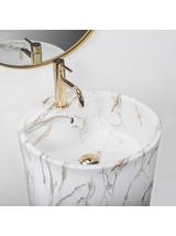 Umywalka Ceramiczna Wolnostojąca Anya Lava mat