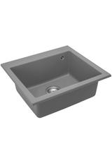 Zlewozmywak granitowy West XL szary