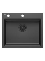 Zlewozmywak granitowy KURT 110 WORKSTATION Czarny