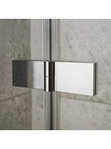 Cabine de duche Rea Atlas 100x90 Chrome