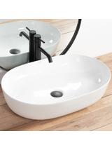 Umywalka nablatowa Rea Cleo 61 White