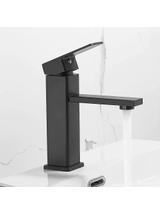 Waschbeckenarmatur calani low SIENA black