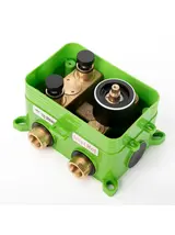 Zestaw Prysznicowy Podtynkowy z termostatem LUNGO MILER CHROM + BOX