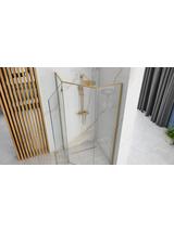 Душ кабина Rea DIAMOND 100x100 BRUSH GOLD