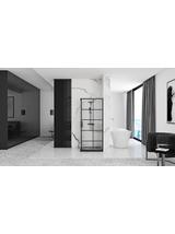 Kabina prysznicowa Rea Concept Black 80x80