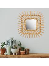 LUSTRO ŚCIENNE BOHO 45CM QDJ071