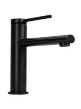 Bateria Umywalkowa REA OVAL Czarna Niska