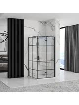 Kabina prysznicowa Rea Molier Black Double 90x110