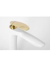 Βρύση υψηλής λεκάνης REA ORBIT White Gold