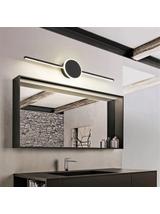 KINKIET ŁAZIENKOWY LED ROUND BLACK 40CM APP848-1W