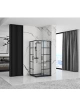 Kabina prysznicowa Rea Concept Black 80x100