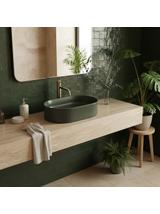 Kriauklė stalviršio Rea Vanda Olive Matt