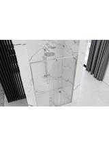 Drzwi Prysznicowe  Uchylne REA Rapid Swing Chrom 120