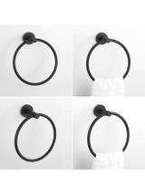 Wieszak łazienkowy RING 332915A MIST 05 CZARNY