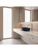 Bateria Umywalkowa REA Argon Nikiel Szczotkowany Wysoka