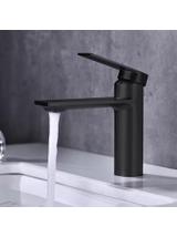 Bateria Umywalkowa REA STORM Czarna Black Niska