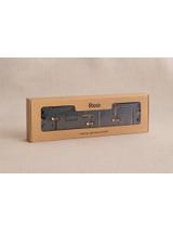Juego de accesorios de baño GRID Brush Copper 4 piezas