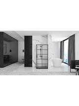 Kabina prysznicowa Rea Concept Black 80x100
