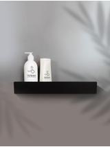 Półka łazienkowa prysznicowa SF04 60cm czarny mat