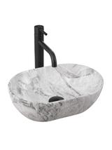 Umywalka nablatowa Rea AMELIA MINI STONE MATT