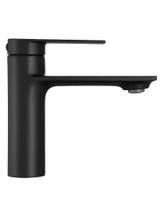 Bateria Umywalkowa REA STORM Czarna Black Niska