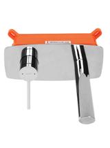Bateria umywalkowa Podtynkowa REA OVAL Chrom + BOX