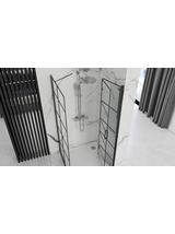 Kabina prysznicowa Rea Molier Black 100x80