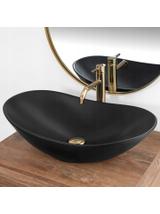 Umywalka nablatowa Rea Royal 60 Black Mat