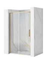 Drzwi Prysznicowe Przesuwne REA Rapid Slide 160 Złote Szczotkowane