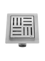 Odpływ liniowy REA CROSS STAL SZCZOTKOWANA 12x12