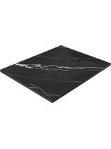 Brodzik prysznicowy Magnum CARRARA BLACK 80x100