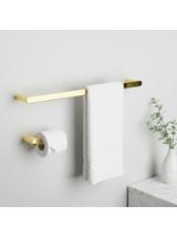 Juego de accesorios de baño Mati Gold 4 piezas