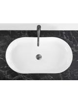 Umywalka nablatowa Rea Cleo 71 White